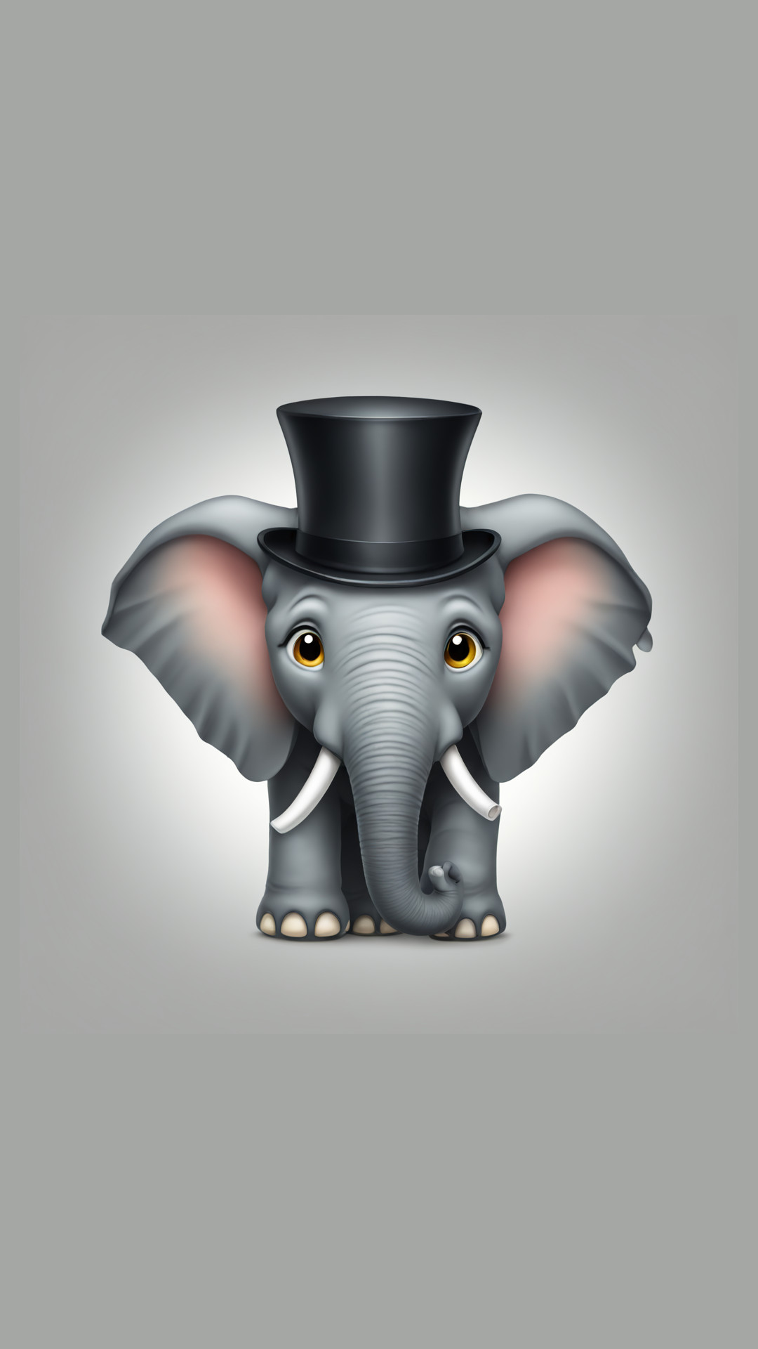 Elephant with a monocle